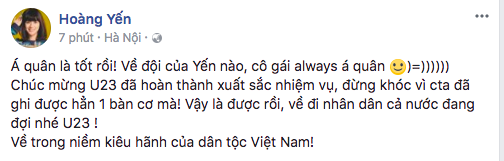 Sao Việt,  U23 Việt Nam, chung kết Việt Nam gặp Uzbekistan